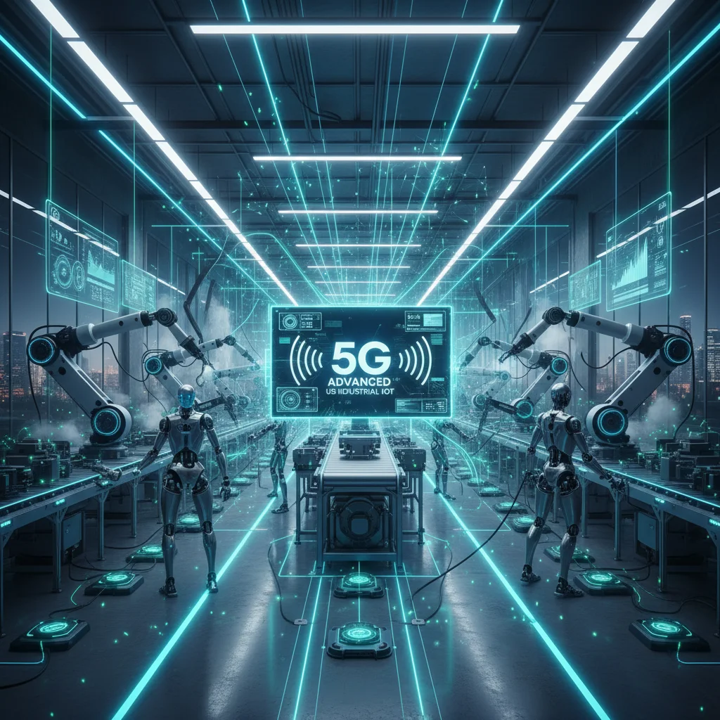 5G Advanced 2026: Revolutionizing US Industrial IoT with Cutting-Edge Use Cases