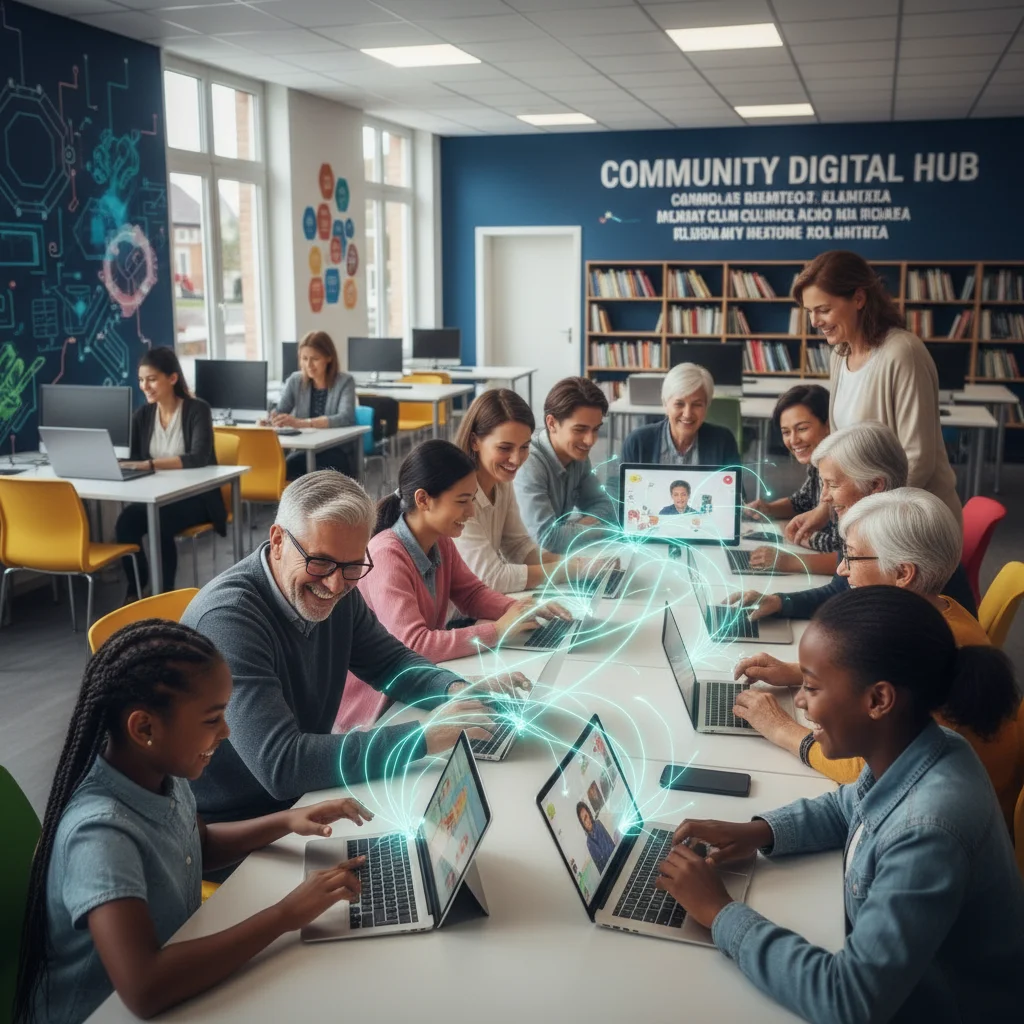 Bridging Digital Divide: Community-Led Initiatives for US Digital Equity