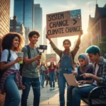 Diverse Gen Z individuals demonstrating cultural influence and modern lifestyles