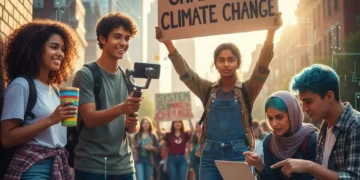 Diverse Gen Z individuals demonstrating cultural influence and modern lifestyles