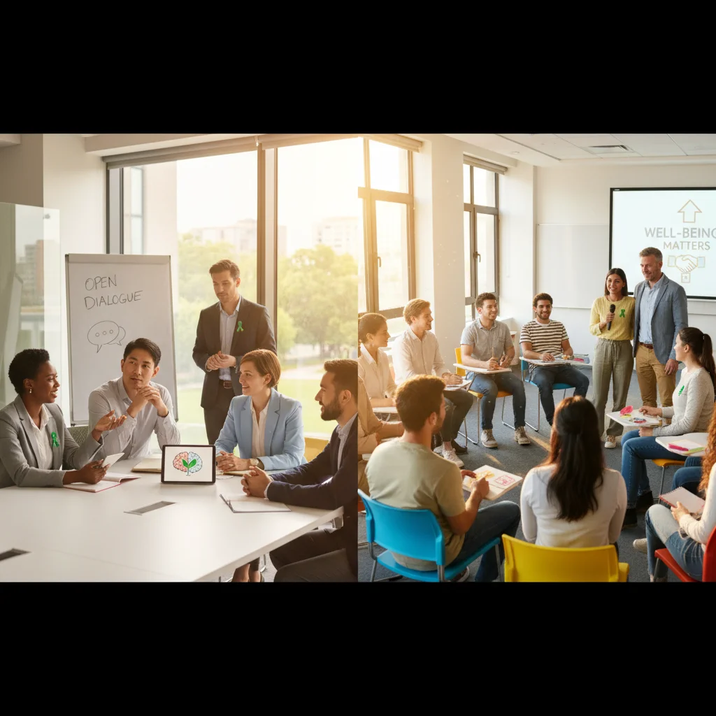 Mental Health Awareness: Reducing Stigma in US Workplaces and Schools by 2026