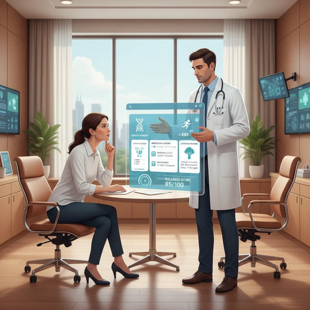 Patient-centric digital health record personalized treatment plan