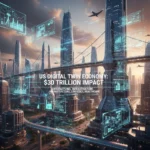 Digital twin technology transforming US industries, showing financial growth