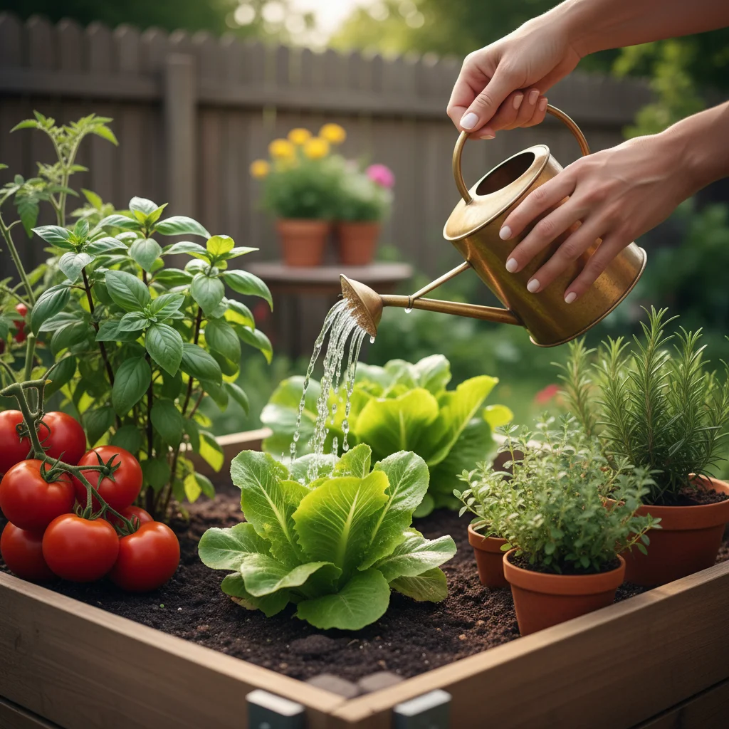 Home gardening for sustainable food production