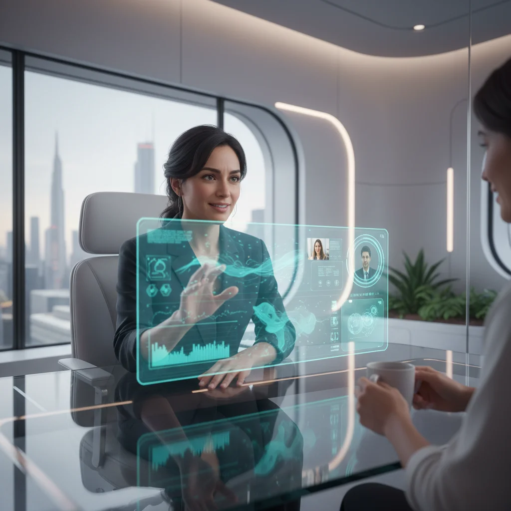 Person balancing digital and in-person social interactions