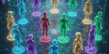Diverse digital avatars connecting empathetically online